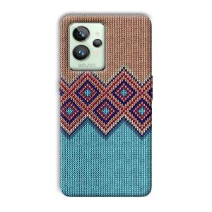 Fabric Design Phone Customized Printed Back Cover for Realme GT 2 Pro