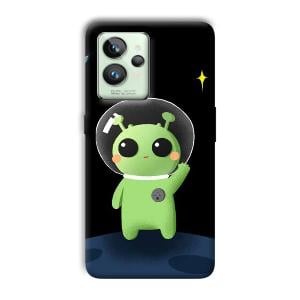 Alien Character Phone Customized Printed Back Cover for Realme GT 2 Pro