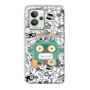 Animated Robot Phone Customized Printed Back Cover for Realme GT 2 Pro