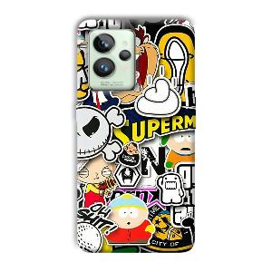 Cartoons Phone Customized Printed Back Cover for Realme GT 2 Pro