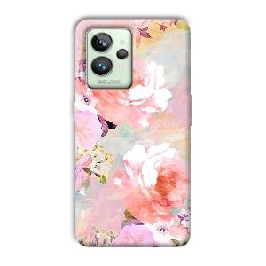 Floral Canvas Phone Customized Printed Back Cover for Realme GT 2 Pro