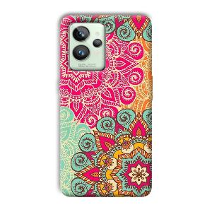 Floral Design Phone Customized Printed Back Cover for Realme GT 2 Pro