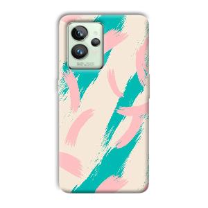 Pinkish Blue Phone Customized Printed Back Cover for Realme GT 2 Pro