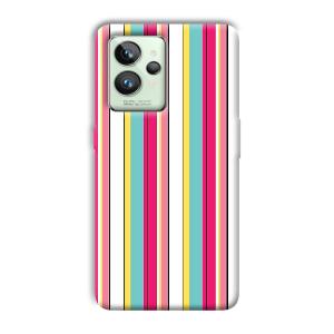 Lines Pattern Phone Customized Printed Back Cover for Realme GT 2 Pro