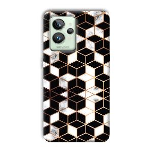 Black Cubes Phone Customized Printed Back Cover for Realme GT 2 Pro