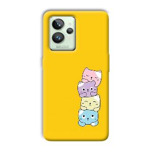 Colorful Kittens Phone Customized Printed Back Cover for Realme GT 2 Pro