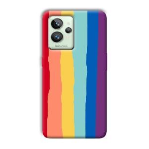 Vertical Paint Phone Customized Printed Back Cover for Realme GT 2 Pro
