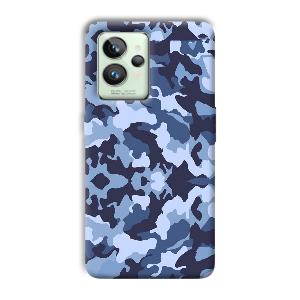 Blue Patterns Phone Customized Printed Back Cover for Realme GT 2 Pro