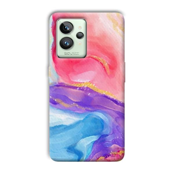 Water Colors Phone Customized Printed Back Cover for Realme GT 2 Pro