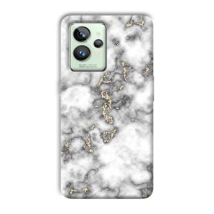 Grey White Design Phone Customized Printed Back Cover for Realme GT 2 Pro
