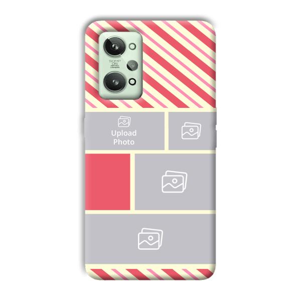 Diagnol Frame Customized Printed Back Cover for Realme GT 2