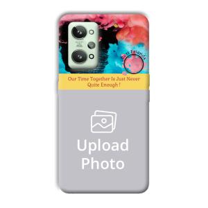 Best Friend Quote Customized Printed Back Cover for Realme GT 2