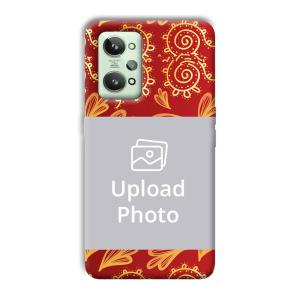 Red Design Customized Printed Back Cover for Realme GT 2