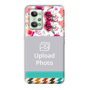 Water Color Painting Customized Printed Back Cover for Realme GT 2