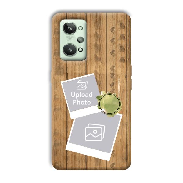 Wooden Photo Collage Customized Printed Back Cover for Realme GT 2