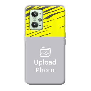 Yellow Lines Customized Printed Back Cover for Realme GT 2