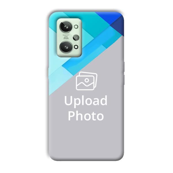 Bluish Patterns Customized Printed Back Cover for Realme GT 2