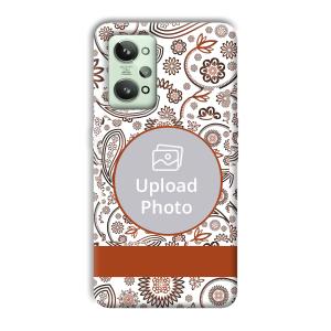 Henna Art Customized Printed Back Cover for Realme GT 2