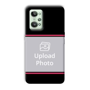 Pink Lines Customized Printed Back Cover for Realme GT 2