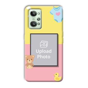 Teddy Bear Baby Design Customized Printed Back Cover for Realme GT 2