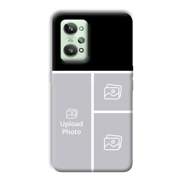 White Lines Customized Printed Back Cover for Realme GT 2