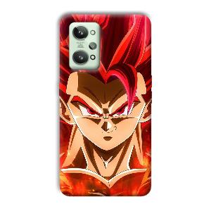 Goku Design Phone Customized Printed Back Cover for Realme GT 2