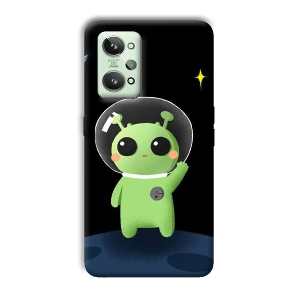 Alien Character Phone Customized Printed Back Cover for Realme GT 2