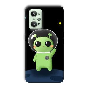 Alien Character Phone Customized Printed Back Cover for Realme GT 2