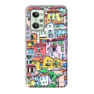 Colorful Alley Phone Customized Printed Back Cover for Realme GT 2