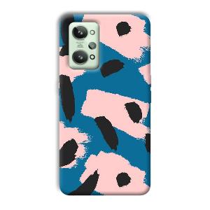 Black Dots Pattern Phone Customized Printed Back Cover for Realme GT 2
