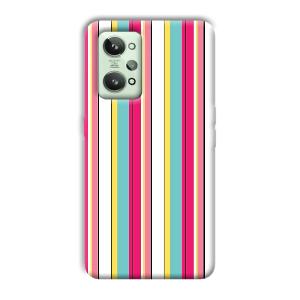 Lines Pattern Phone Customized Printed Back Cover for Realme GT 2