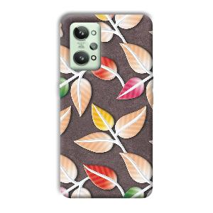 Leaves Phone Customized Printed Back Cover for Realme GT 2