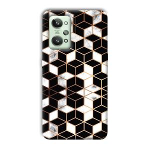 Black Cubes Phone Customized Printed Back Cover for Realme GT 2