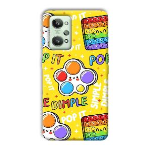 Pop It Phone Customized Printed Back Cover for Realme GT 2