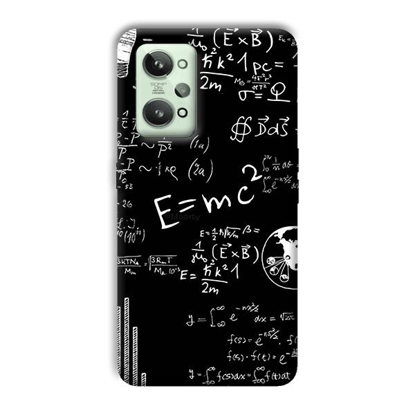 E is Equal To MC2 Phone Customized Printed Back Cover for Realme GT 2