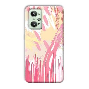 Pink Pattern Designs Phone Customized Printed Back Cover for Realme GT 2