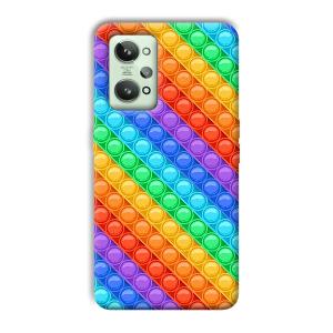 Colorful Circles Phone Customized Printed Back Cover for Realme GT 2