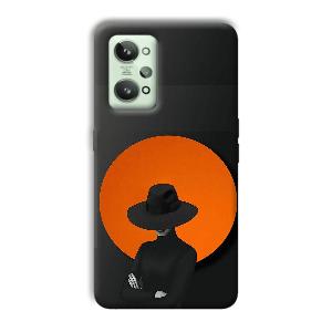 Woman In Black Phone Customized Printed Back Cover for Realme GT 2