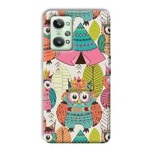 Fancy Owl Phone Customized Printed Back Cover for Realme GT 2