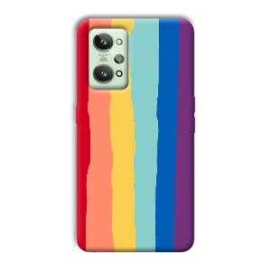 Vertical Paint Phone Customized Printed Back Cover for Realme GT 2