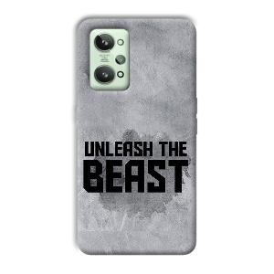 Unleash The Beast Phone Customized Printed Back Cover for Realme GT 2