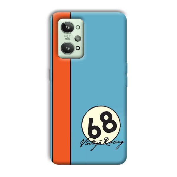 Vintage Racing Phone Customized Printed Back Cover for Realme GT 2