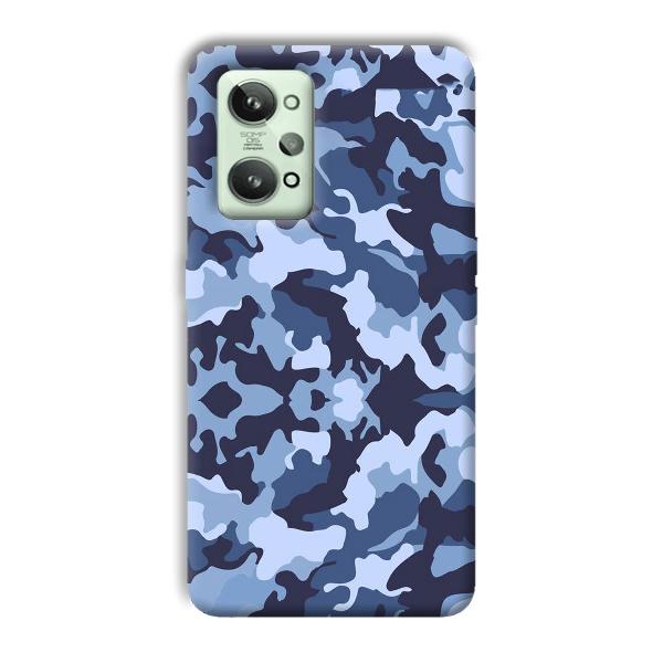 Blue Patterns Phone Customized Printed Back Cover for Realme GT 2
