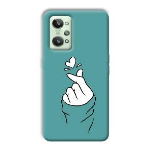 Korean Love Design Phone Customized Printed Back Cover for Realme GT 2