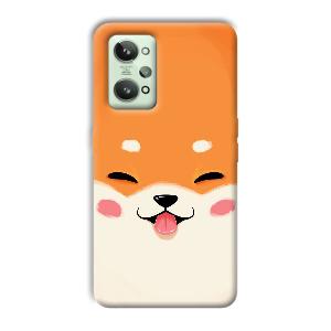 Smiley Cat Phone Customized Printed Back Cover for Realme GT 2