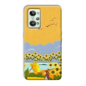 Girl in the Scenery Phone Customized Printed Back Cover for Realme GT 2