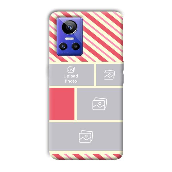 Diagnol Frame Customized Printed Back Cover for Realme GT Neo 3