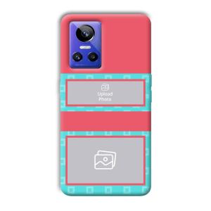 Blue Pink Customized Printed Back Cover for Realme GT Neo 3