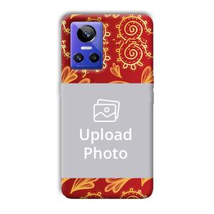 Red Design Customized Printed Back Cover for Realme GT Neo 3