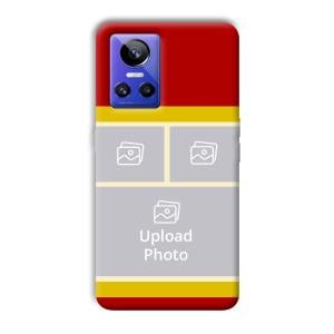 Red Yellow Collage Customized Printed Back Cover for Realme GT Neo 3